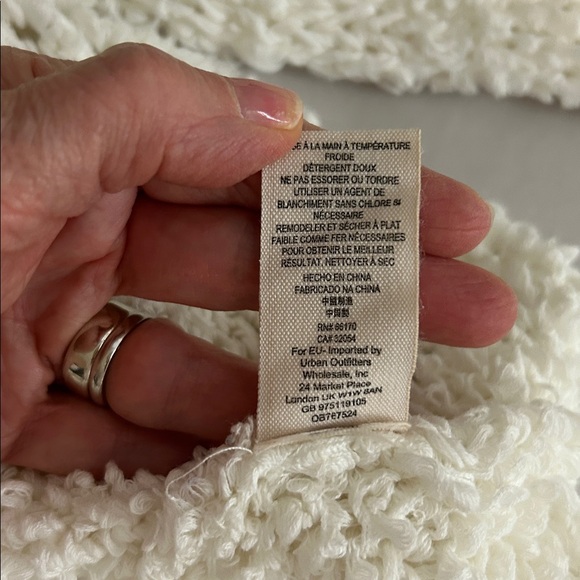 Free People Ivory Sand Dune Bell Sleeve Sweater - Picture 8 of 16